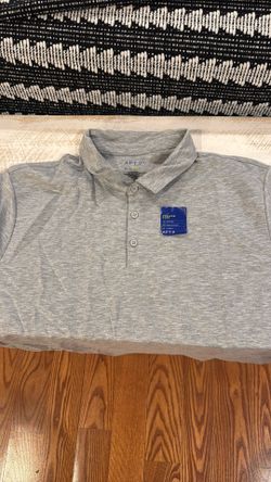 Long sleeve Gray Polo