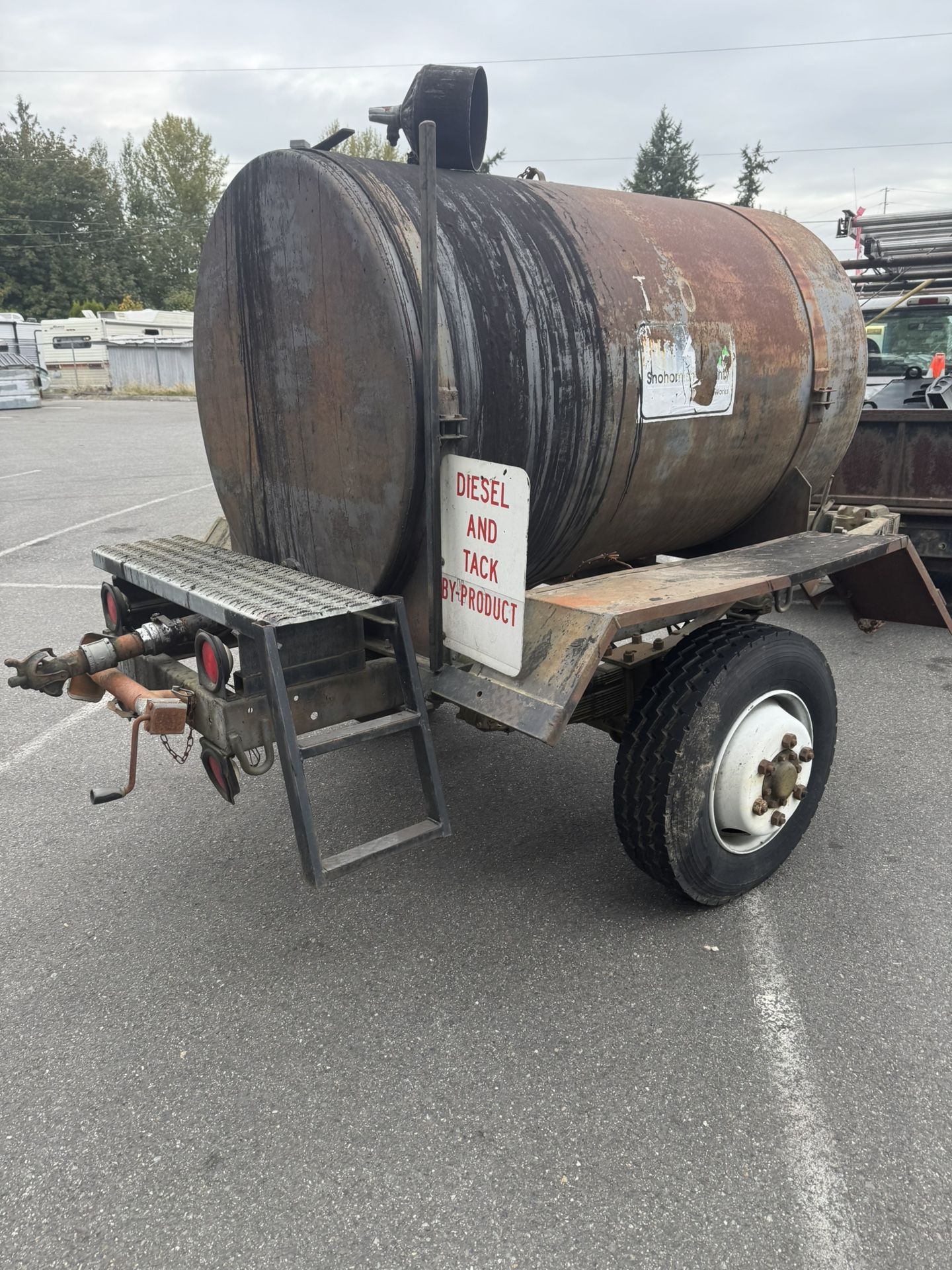 Tank And Trailer