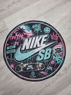 Custom Nike SB Rug