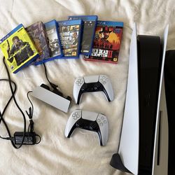 PS5 825GB Disc Drive, W/ Valuables Included!