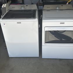 Maytag washer and dryer