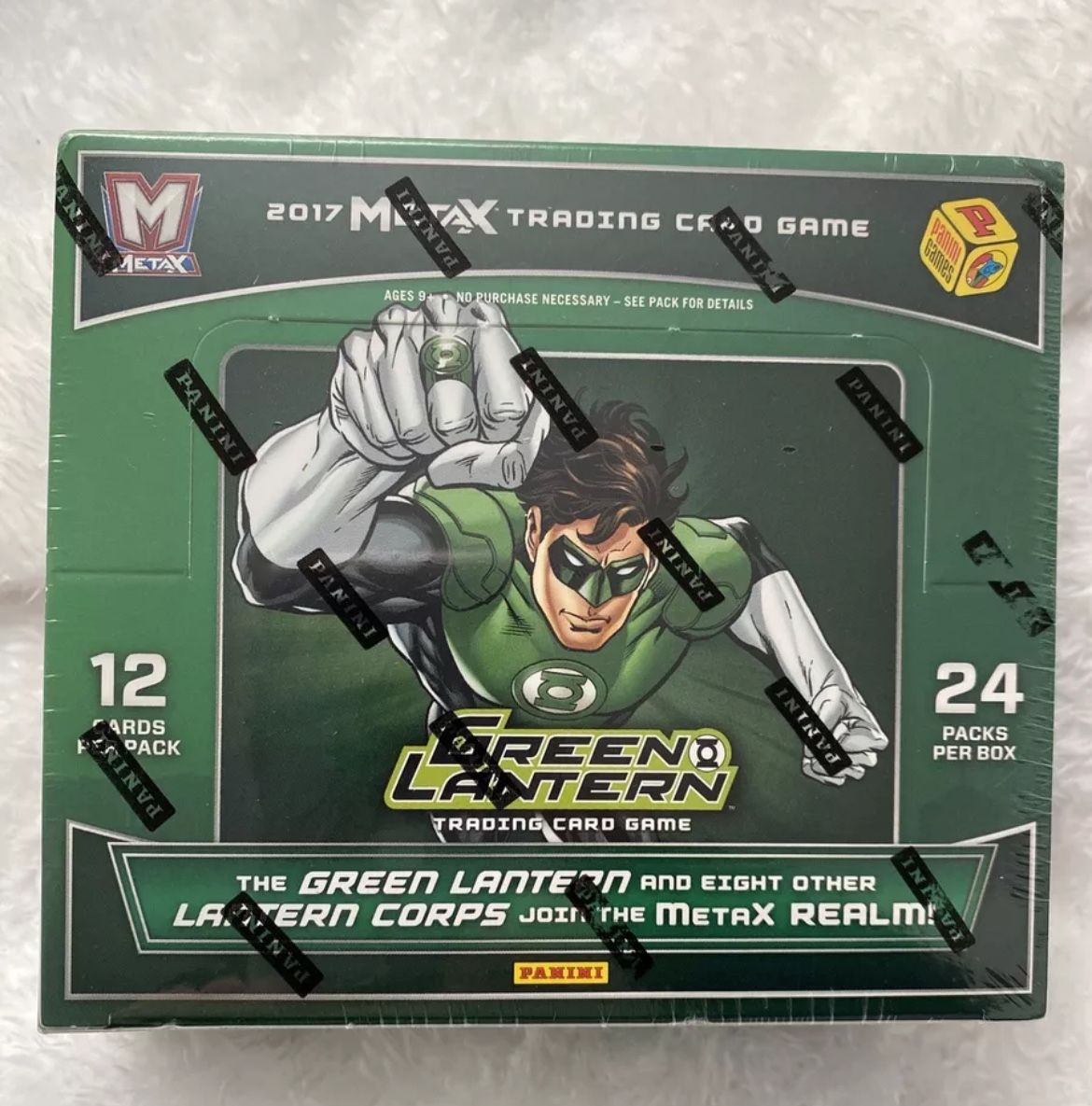 Panini MetaX Green Lantern Cards Booster Box 24 Packs Of 12-factory Sealed