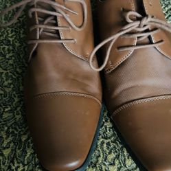 Calvin Klein  Men’s Brown Shoes Size  12  Like New Condition 
