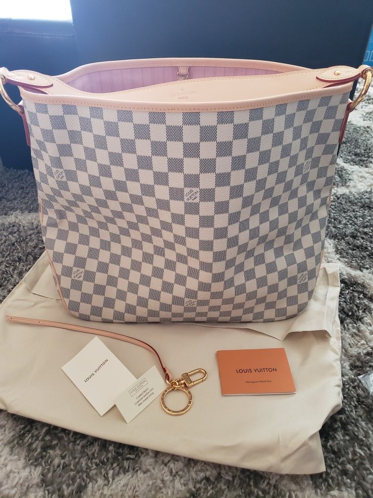 vuitton damier azur delightful