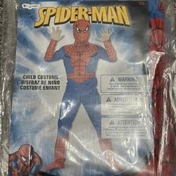 Disguise Marvel Spider-Man Halloween Costume Child Size Medium (8)-NEW 