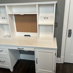 Desk With Hutch (Pottery Barn)