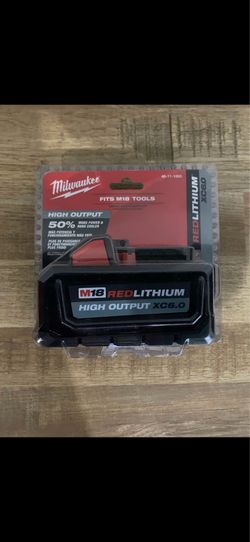 Milwaukee battery xc6.0 high output