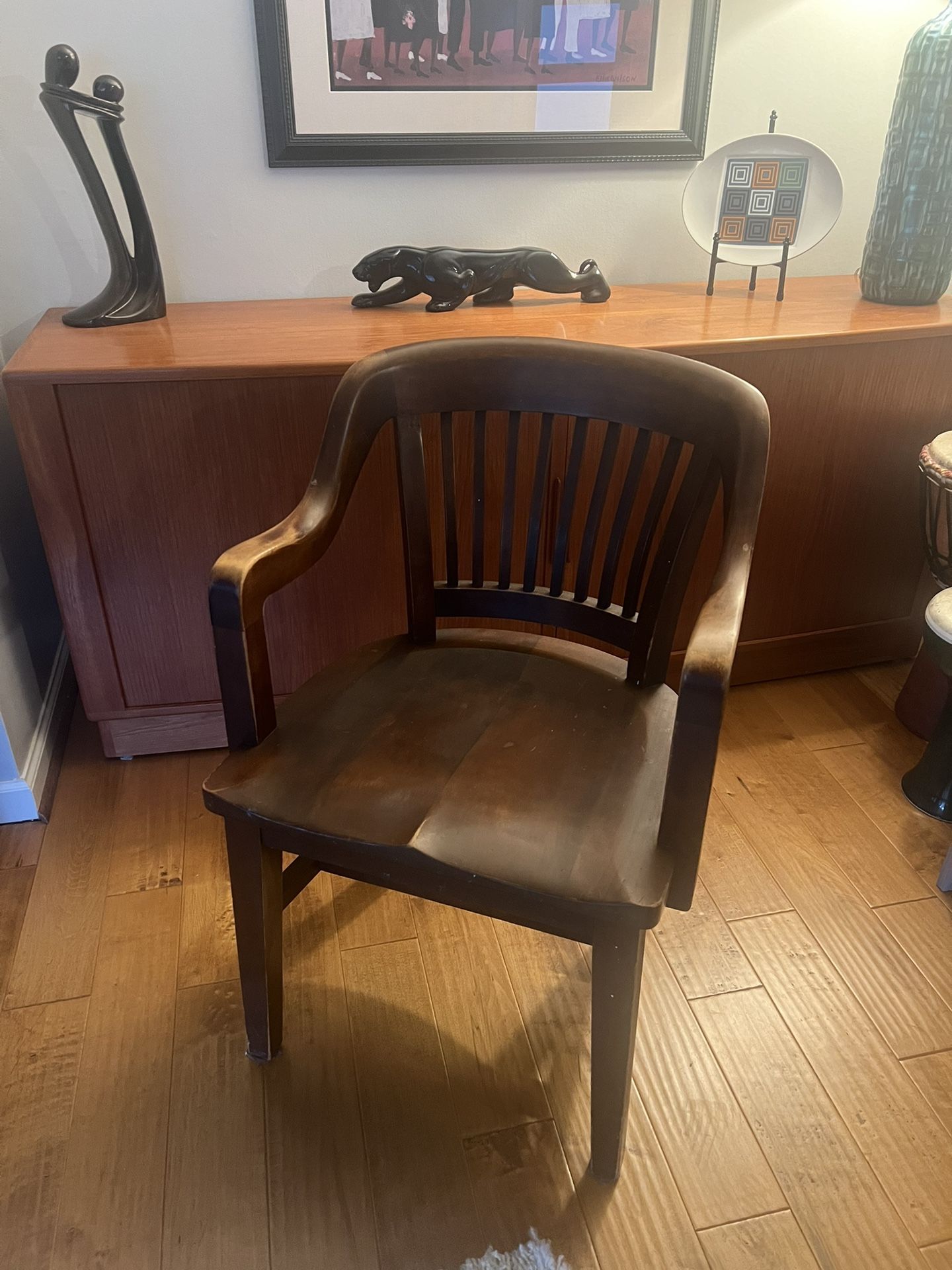 Antique 1923 Bankers/Courthouse Chair $35 OBO 