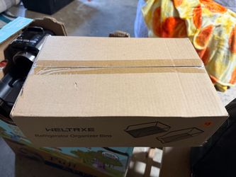 Weltrxe Refrigerator Organizer Bins