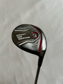 Callaway Great Big Bertha Divine Nine 24 degree Wood RH Senior Flex