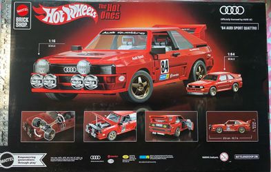 Hot wheels brick shop ‘84 Audi sport Quattrop