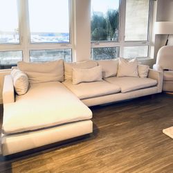 West Elm Chaise Lounge Couch