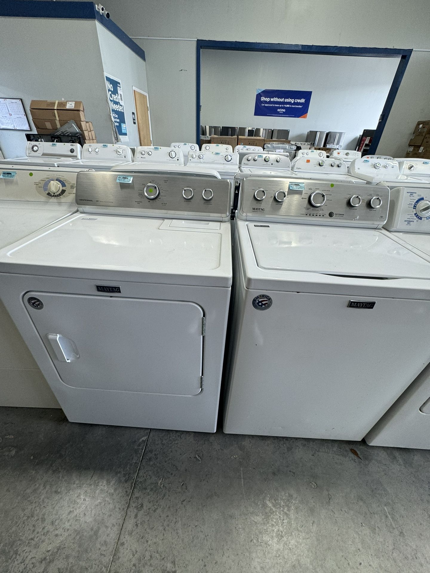 Washer And Dryer