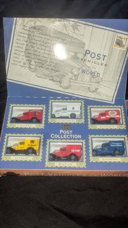 World Post office collectible trucks