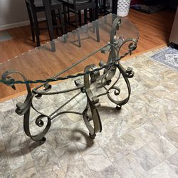 Sofa Table, Matching End Table