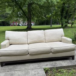 Ethan Allen Acrata Three Seat Sofa