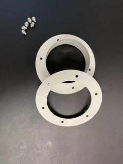 4'' TWO Flange connectors for Hydroponics Grow Tent Exhaust Duct Fan Filter Room( whole sale)