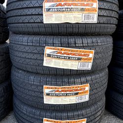 225/70/16 New Tires Set Of 4 Arroyo Installed And Balanced Set De 4 Llantas Nuevas Instaladas Y Balanceadas