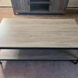 Washed Wood Coffee Table