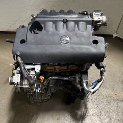 02 06 Nissan Qr25 Spec-V Ser 2.5L Engine