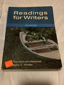 Readings for Writers: 14th Edition