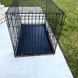 Large Metal Pet Black Wire Crate