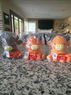 Play Side Creations Highland Cow Squishy Toy