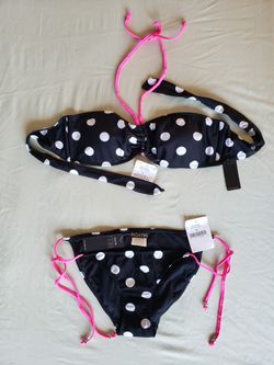 Brand New Unused Bikini Polkadot Style For SUMMER!