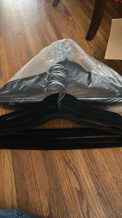 NEW VELVET HANGERS