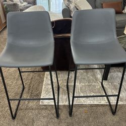 Gray Bar Stools