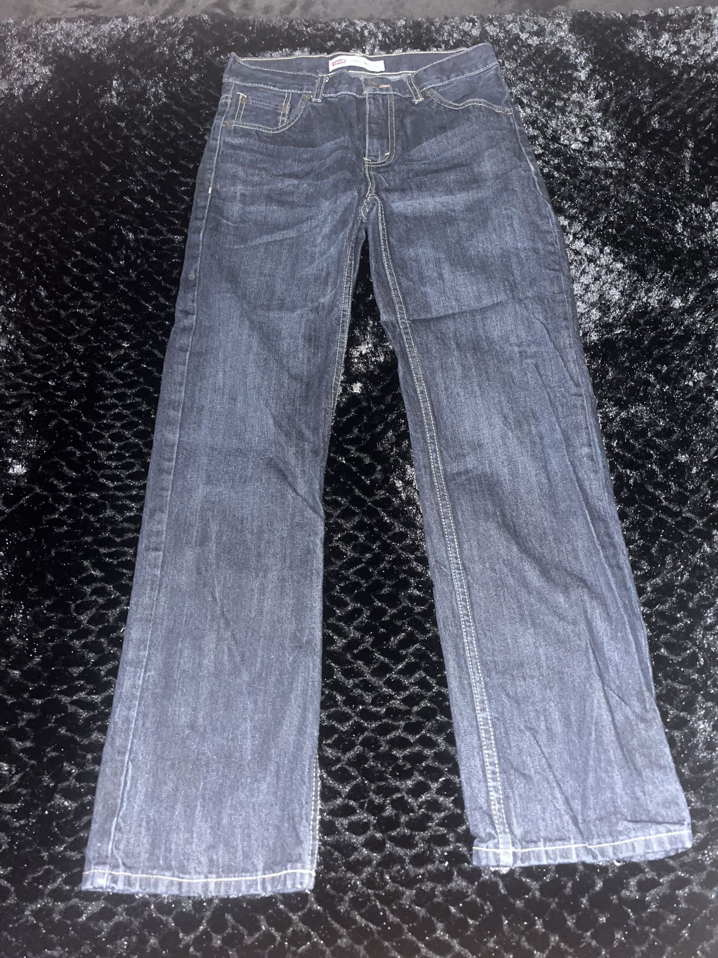 Levi 505s Dark Blue, Size 16Reg W28 x L30