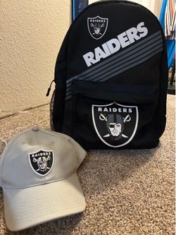 Raiders hat/backpack