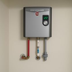 Rheem Tankless Water Heater  New