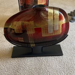 Jasmines Glass Vase