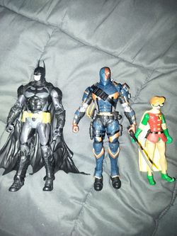 Loose mcfarlane batman figures