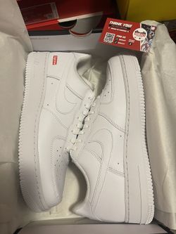 White Supreme AF1