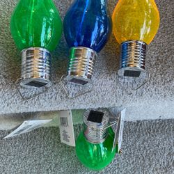 Christmas Bulbs Light Solar Lamp Light All $33