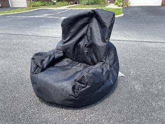 Black Bean Bag Chair / Gaming Chair