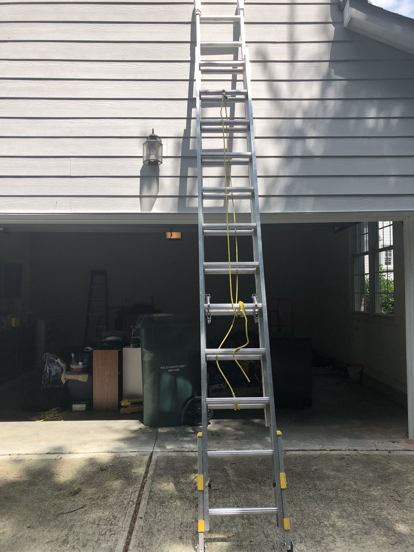 Werner 24’ Extension Ladder with EverLevel