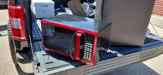 Red microwave works great