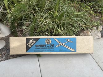 Vintage Spirit Of 76 Foam Glider Hobby Shack Full Set