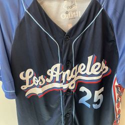 2025 Dodgers Korean Heritage Night Jersey