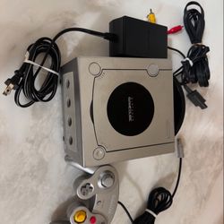 Refurbished Nintendo GameCube console cables and controller $120 each