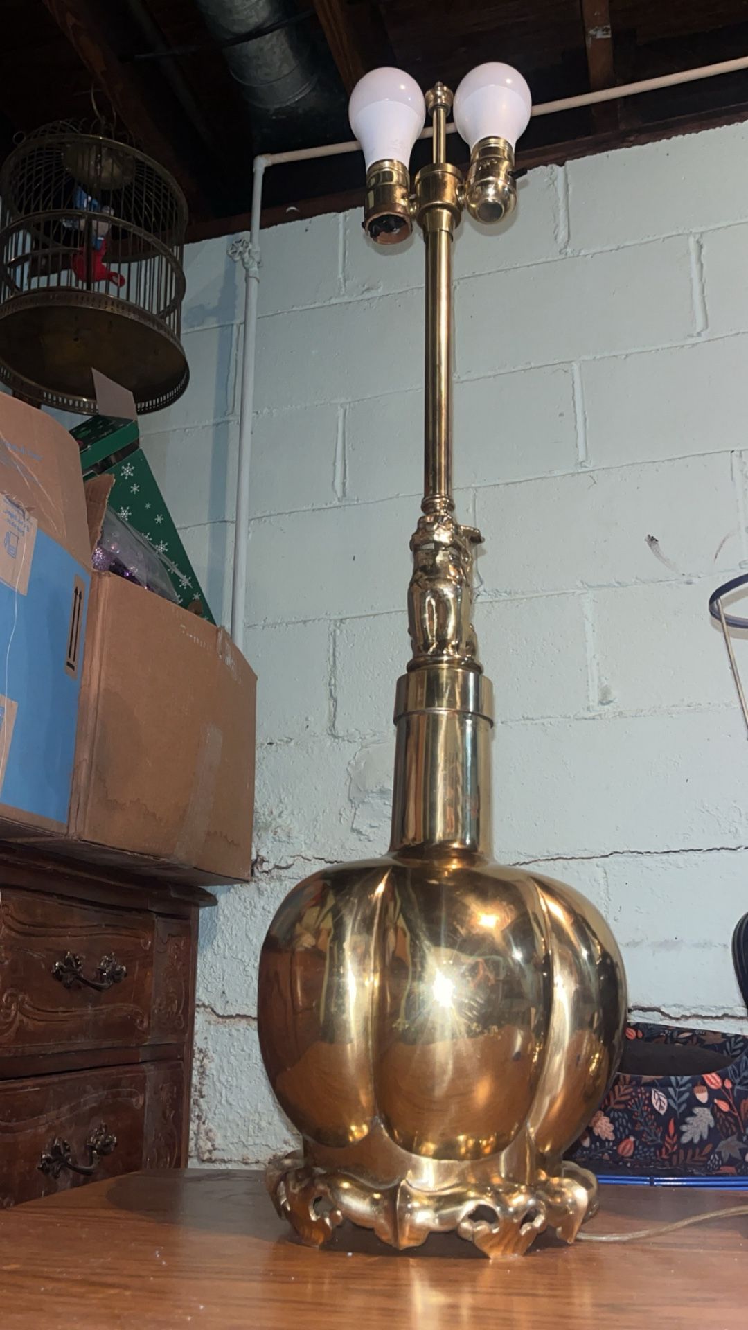 Mid Century Asian Lamp