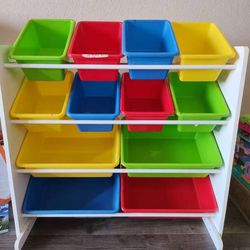 Toy organization rack