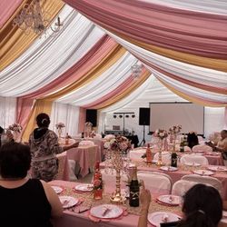 Canopy Drapping Dance Floor Tables Chairs We Have Everything For Your Next Event 