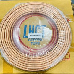 3/8” O.D. Soft  Refrigeration Copper Rolls 50 ft.  (6 PK)