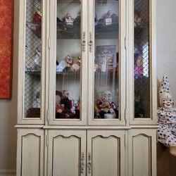 ANTIQUE CURIO CABINET
