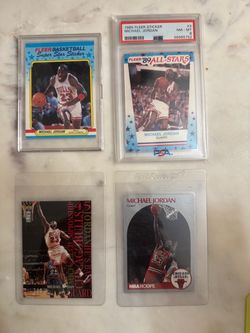 Michael Jordan 4 cards package