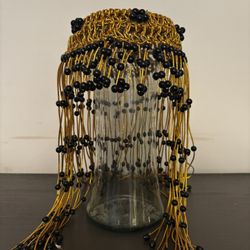 Beaded Fringe Headpiece $15